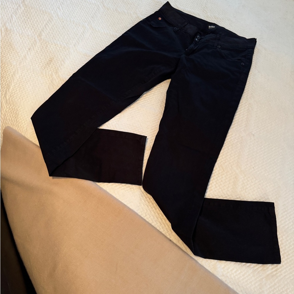 Hudson Collin Sateen Black Jeans. Size 28.